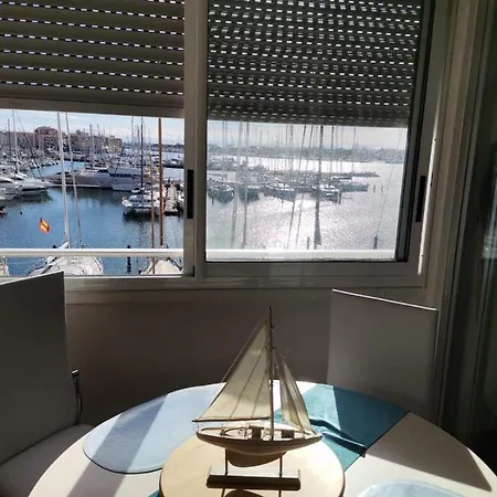 아파트 Cap D - Studio Vue Sur Le Centre Port 아그